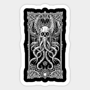 The Call of Cthulhu tee H. P. Lovecraft Tentacle Demon Sticker